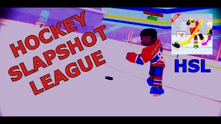 Hockey Slapshot League Trailer [ROBLOX]