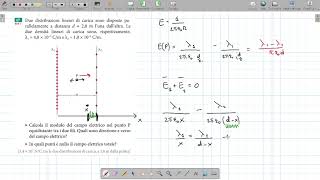 Campo elettrico - distribuzioni di carica - 03
