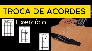 Aula de Violão Troca de Acordes (D A E) PT 2