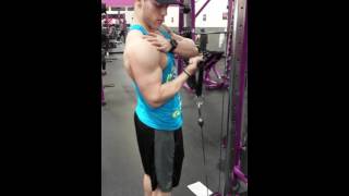 Arm Day 2: Simple Arm Cable Curls