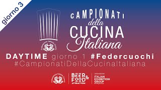 Parte 2 DAY 3 Campionati della Cucina Italiana 2024 Federcuochi