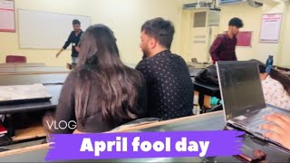 April fool day vlog 😂| Chandigarh university | Btech admissions start in Chandigarh university