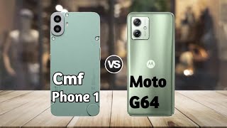 Cmf Phone 1 vs Moto G64 5g : Full Comparison ⚡ Which is Best