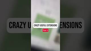 Crazy Useful Extensions Part 3 | #chromeextensions #website #marketingtips