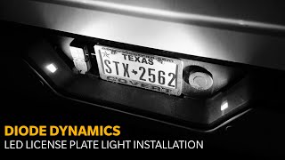 Diode Dynamics LED License Plate Light Installation | 2022 Chevrolet Silverado 1500 RST