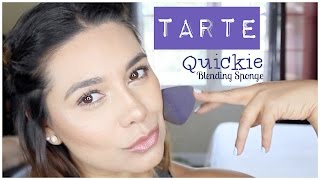 TARTE Quickie Blending Sponge | Reseña | Lulubella83