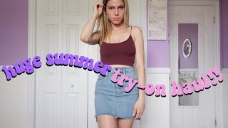 HUGE SUMMER TRY ON HAUL! aritzia, urban outfitters and more