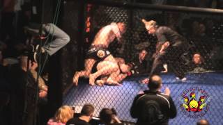 Eric Red Schafer - TKO Fight Finish - Madtown Throwdown 29