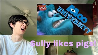 SULLY LIKES PIGS! YTP: Moo University reaction