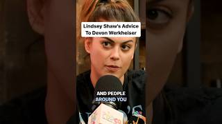 Lindsey Shaw’s Advice To Devon Werkheiser… #shorts