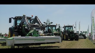 ☆5 Ciągników Na Jednym Polu Czyli Manewry Łąkowe 2019☆ Samasz & John Deere☆