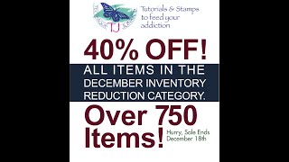 Technique Junkies December Inventory Reduction Sale Inspiration Video