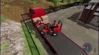 Lawn Care Project/buying 2nd Volvo/loading & transporting pallets |The Old Stream Farm |Fs22 |Ps4