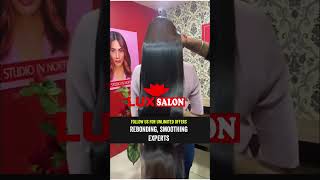 Smoothing || LUX SALON || Subscribe us for unlimited offers #shorts