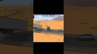 Crash On Turning Truck Loaded With Trailer | Grand Truck Simulator 2 | #Shorts #45