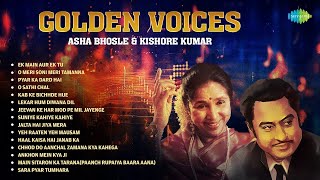 Golden Voices Asha Bhosle & Kishore Kumar Evergreen Hindi Songs | Ek Main Aur Ek Tu | O Sathi Chal