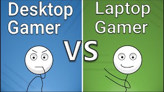 Laptop Gamers VS Desktop Gamers | Game Inside