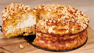 Cake in 15 minutes! If you have oatmeal, carrots and apples make this delicious and healthy dessert