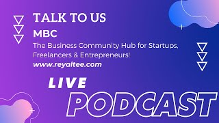 MBC: The Business Community Hub for Startups, Freelancers & Entrepreneurs! Jazz music background.