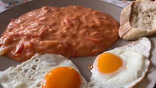 Tomatenbrei. Traditionelles rumänisches Gericht. #viralvideo #food #traditional