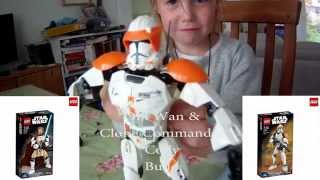 Obi Wan and Clone Commander Cody LEGO build