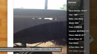 1989 John Deere 2955, MAYFIELD, KY 8975776