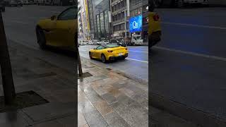 Ferrari in Ginza, Tokyo, Japan.