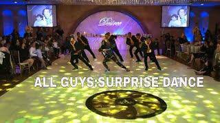 QUINCEANEARA SURPRISE DANCE GUYS ONLY: AppleBottom jeans, Usher, Walk it out Surprise Dance Mix