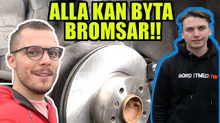 OSCAR GÖR ETT BROMSBYTE HELT SJÄLV!