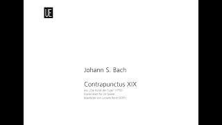 Bach-Berio - Contrapunctus XIX (score)