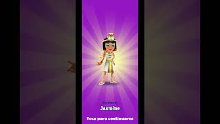 Unlocked Jasmine in Subway Surf #shorts #subwaysurfers