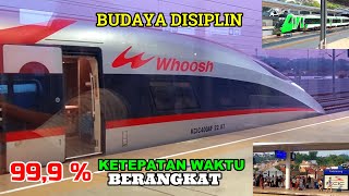 99,9 % KETEPATAN WAKTU BERANGKAT.!! WHOOSH Hadirkan Standar Baru Transportasi di Indonesia