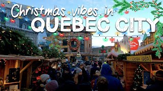 Christmas vibes in Quebec city + Life update!