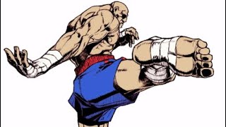 Super Street Fighter II: The New Challengers - Sagat (Arcade Ladder)