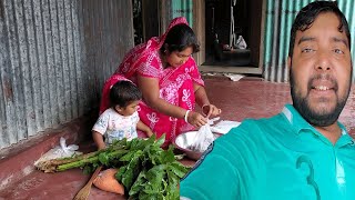 আজ বাজারে গিয়ে এমন বৃষ্টিতে ধরলো ভিজতে ভিজতে বাড়ী জীবন শেষ  \ Village Rainy Day