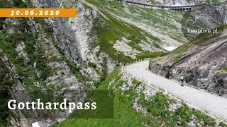 Gotthardpass Val Tremola Switzerland cycling 2020