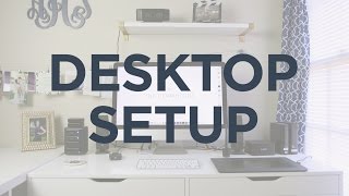 iMac Desktop Setup for Videographers