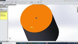 Solidworks  Урок №5 -  Построение отверстия при помощи  вращения и построения массива . #Solidworks.