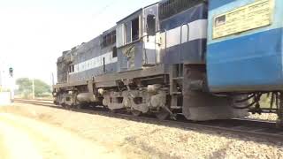 110+ LDH WDM3A hauled Somnath Express