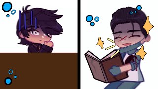 🖤💚✦*ೃ༄ Christoph reads Arlo a bedtime story! || Daybreak 2 || Gacha Life 2 Skit