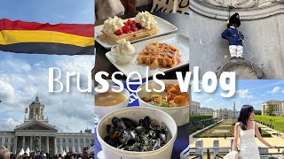 Brussels vlog🇧🇪 比利時國慶日一日遊🎉 比利時鬆餅🧇 比利時巧克力🍫 尿尿小童 尿尿小妹 布魯塞爾大廣場 藝術之丘🌇| | July 2023