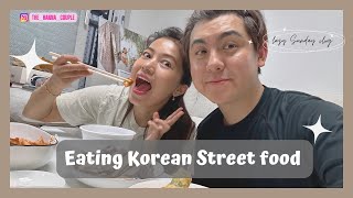 🇮🇳🩷🇰🇷 Lazy Sunday eating Korean Street Food & watching K-drama #indokorean