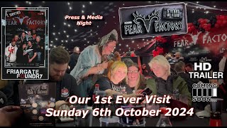 Doncaster Fear Factory, VIP Press Night Sunday 6th October 2024 Trailer #itsastakesything