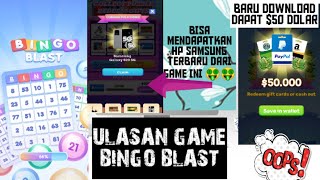 Penjelasan detail aplikasi game bingo blast apakah real membayar? review aplikasi bingo blast part 1