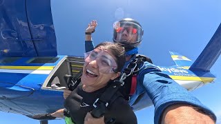 My first time skydiving!!! (15000 feet)