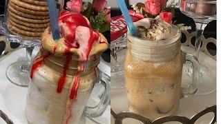 فهو متلجه ice coffee ☕️ ديال المقاهي الكبرى وجديها فدارك وبرعي ولادك فهاد الصهد 🥵❤️#شهيوات