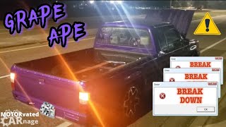 Grape Ape breaks down so I'm last and furious..... #motorvatedcarnage #dodge #ram50 #lastandfurious