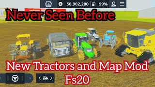 Fs 20 New Tractors Mod| Fs 20 new Map Mod #farminggames #fsskills #fs20gameplay #fs20