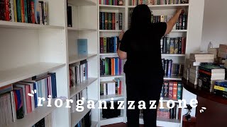 Riorganizzo la mia libreria (di nuovo)