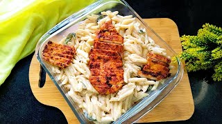 BETTER THAN RESTAURANT!! Pasta in creamy Sauce | Creamy and Cheesy Pasta with chicken steak